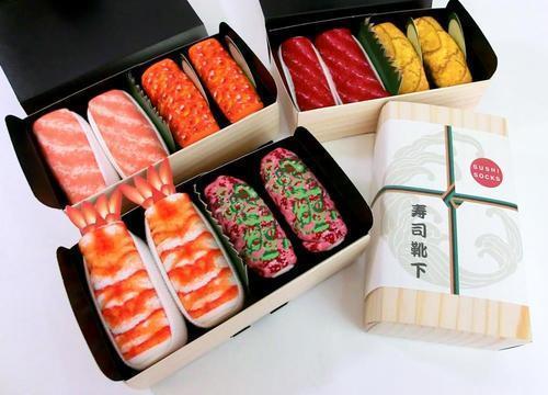 くつしたを丸めると へい お待ちっ マグロ一丁 寿司ソックス おもしろい商品をプレゼントしたい人向け通販サイト